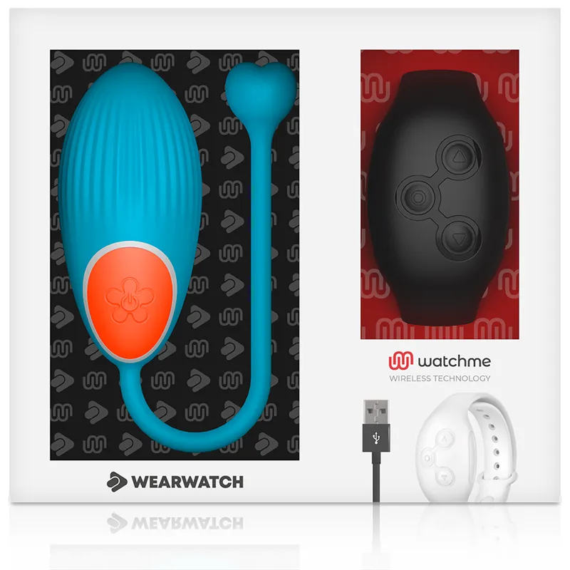 Wearwatch Egg Wireless Technology Watchme Blue / Black