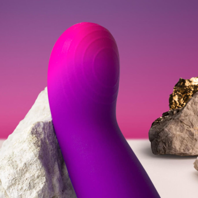 Rocks- off - glow girl vibe discreet purple g-spot vibrator 7