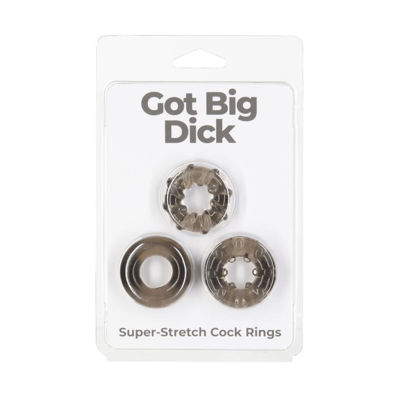 Powerbullet - Got Big Dick 3 Pack Rings