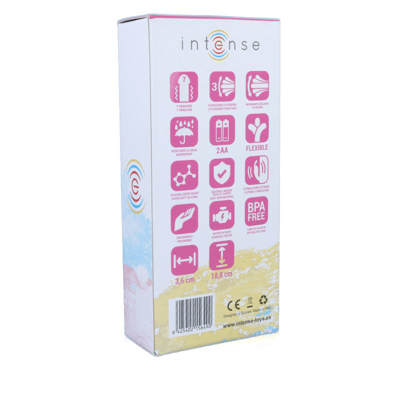 Intense - susy oscillating vibrator silicone rabbit pink 3
