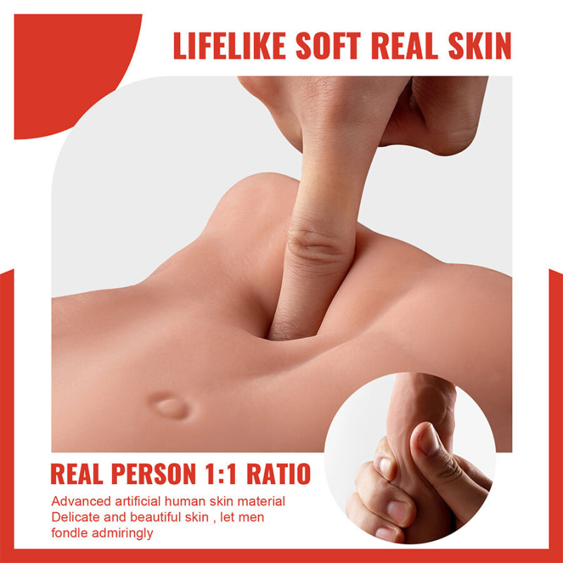 Xise - bertlett dildo ass realistic dildo and anus masturbator front position with thrusting 18 cm 3