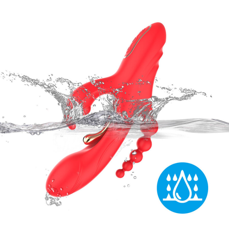 Armony - g-spot and clitoris stimulator vibrator red 6