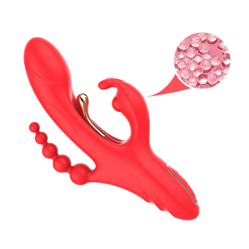 Armony - g-spot and clitoris stimulator vibrator red 7