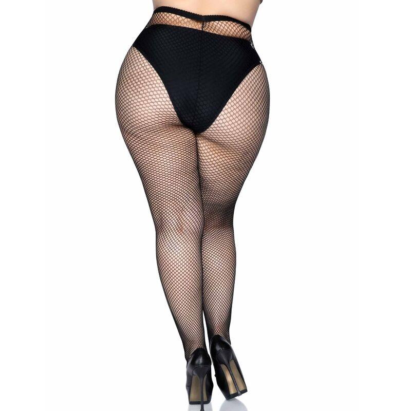 Leg Avenue Fishnet Pantyhose  Plus Size 3