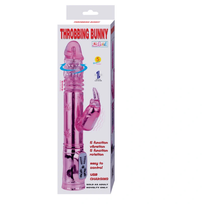 Baile - throbbing bunny pink rampant rotator