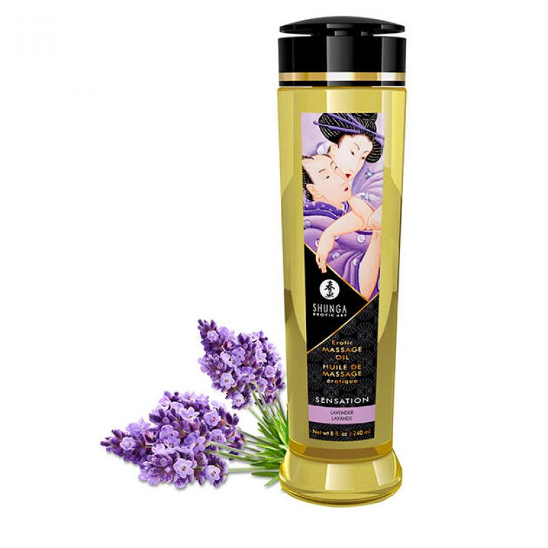 Shunga Erotic Massage Oil Sensation - Masážny Olej