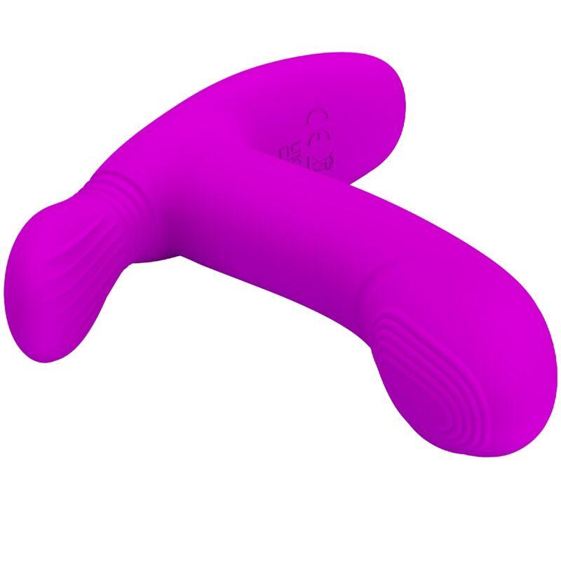 Pretty Love - Geri Clitoris Massager Pink Remote Control 3