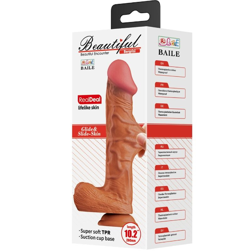 Baile - bergrisi realistic dildo 26 cm flesh 5