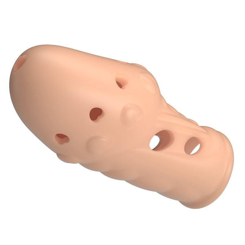 Pretty love - socker textured penis sleeve natural 8