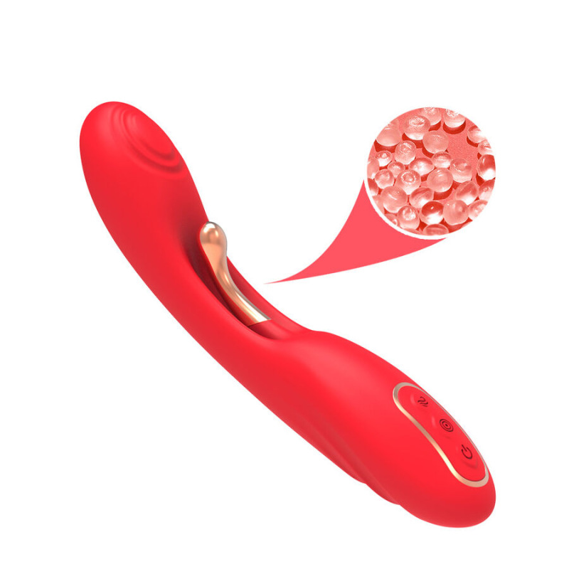 Armony - vibrator with oscillating tongue red 6