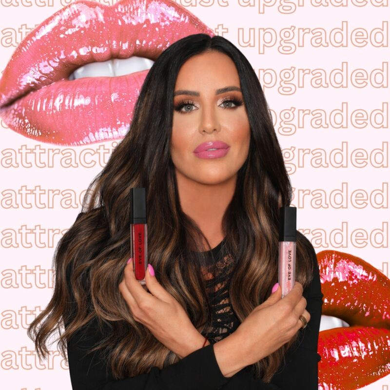 Eye of love - matchmaker crimson kiss red lip gloss volumizing effect with pheromones 8.5 ml 5