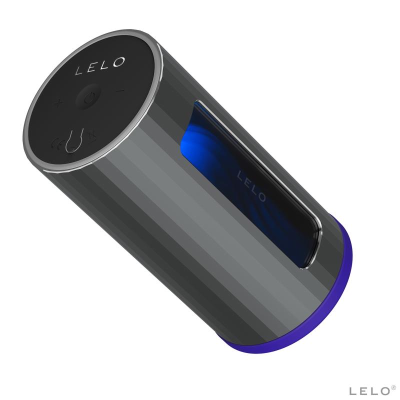 Lelo - F1 V2 Masturbator Gun Metal & Midnight Blue - Masturbátor 3