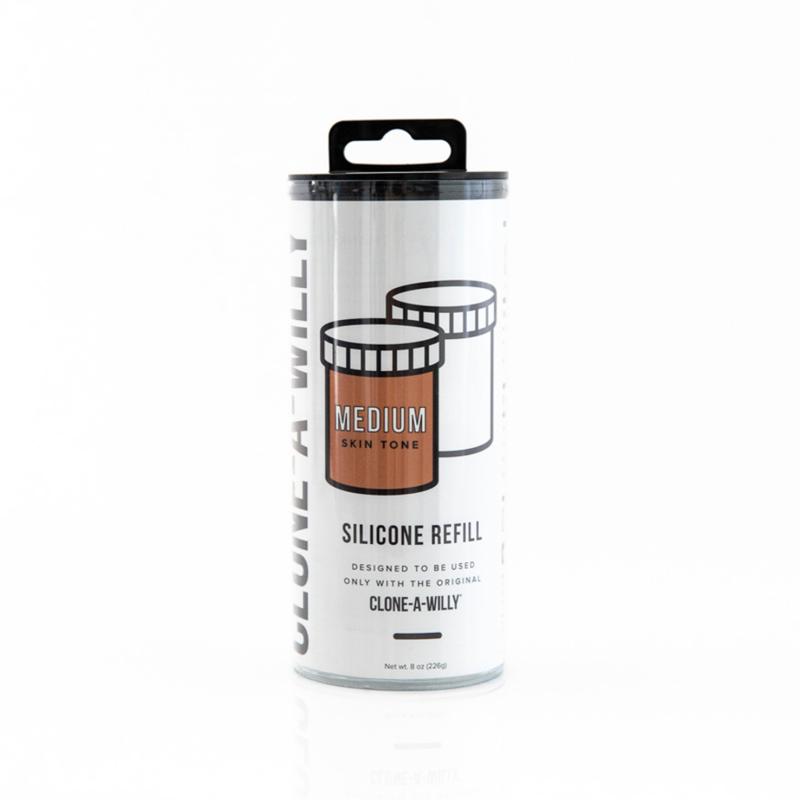 Clone-A-Willy - Refill Medium Skin Tone Silicone 1
