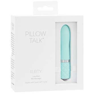 Pillow Talk - Flirty Bullet Modrozelený - Vibrátor