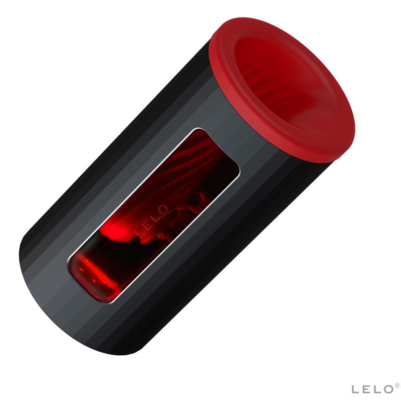 Lelo - F1 V2 Masturbator Black & Red - Masturbátor