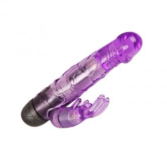Give You Lover Vibrator With Rabbit Purple