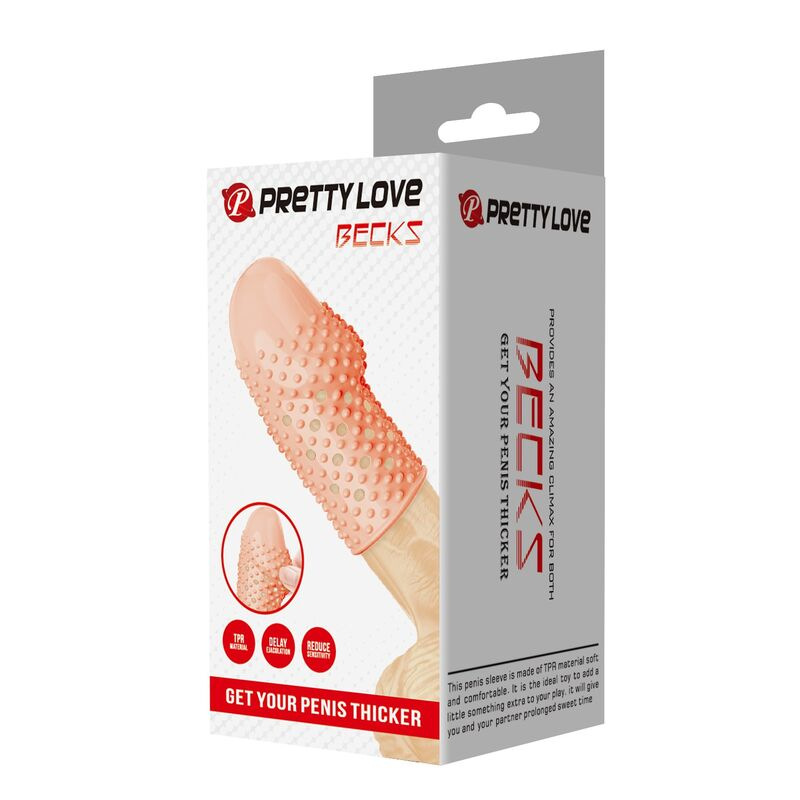 Pretty love - geek's penis sleeve get your penis thicker natural color 2