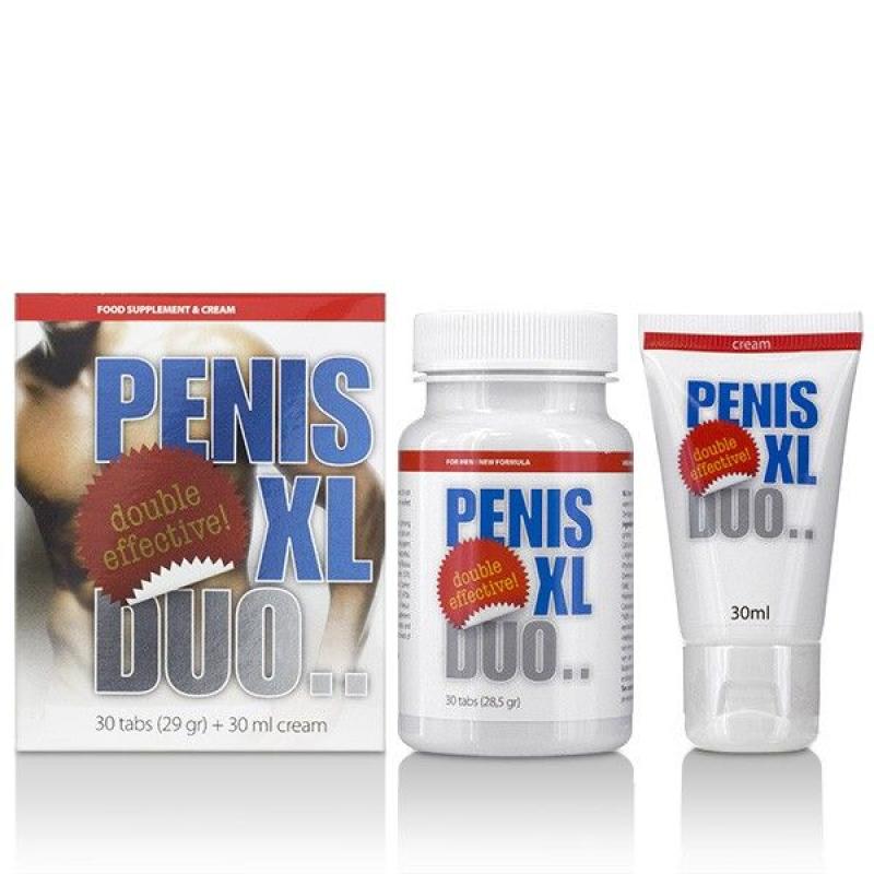 Penis XL Duo Pack Tabs And Cream 1