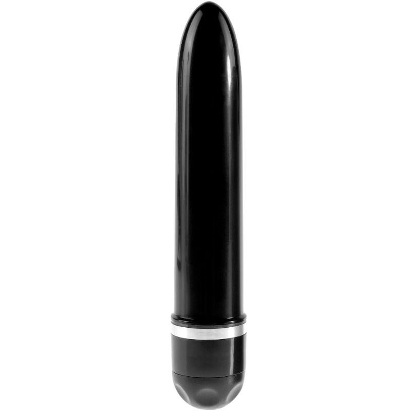 King Cock 25.4 Cm Vibrating Stiffy - Flesh 1