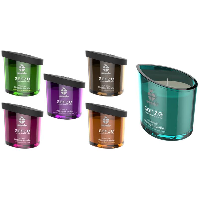 Swede Senze Divinity Massage Candle - Grapefruit, Palmarosa 1