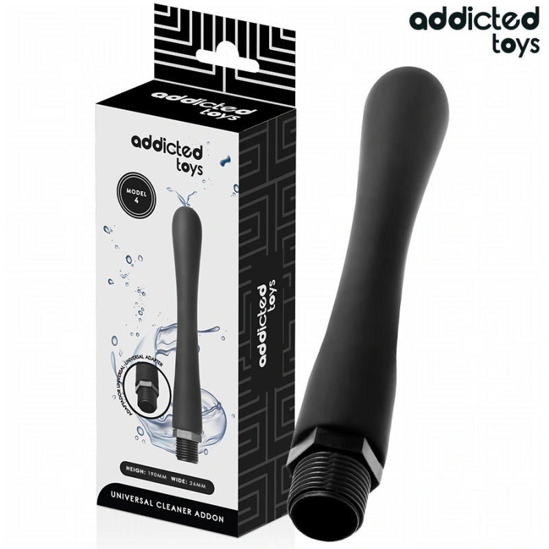 Addicted toys - anal cleaner with universal adapter model 4