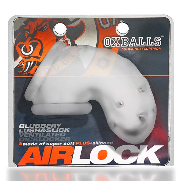 Oxballs - Airlock Air-Lite Vented Chastity Transp.