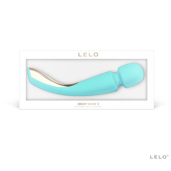 Lelo - Smart Wand 2 Massager Large Aqua - Masážna Hlavica 5