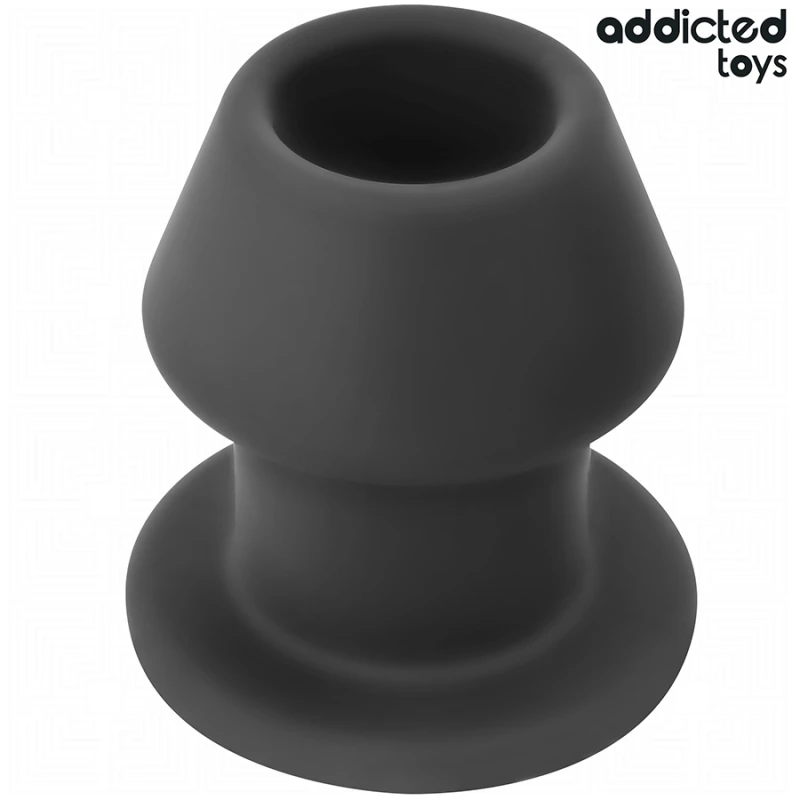 Addicted toys - extreme hollow anal plug silicone size s 7.5 cm 1