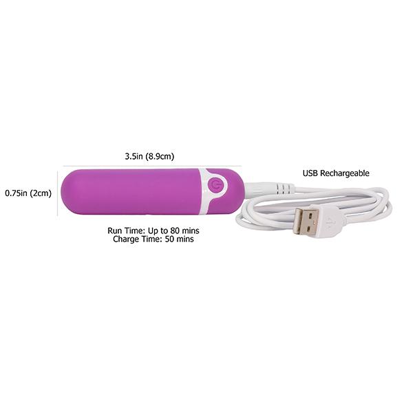 Wonderlust - Purity Rechargeable Bullet Purple 13