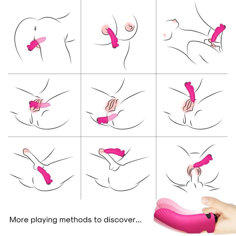 Armony - Aurora Vibrator Finger Fuchsia