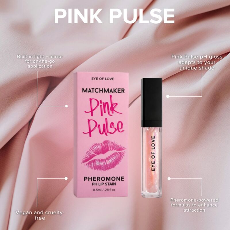 Eye of love - matchmaker pink pulse ph lip stain with pheromones 8.5 ml 8