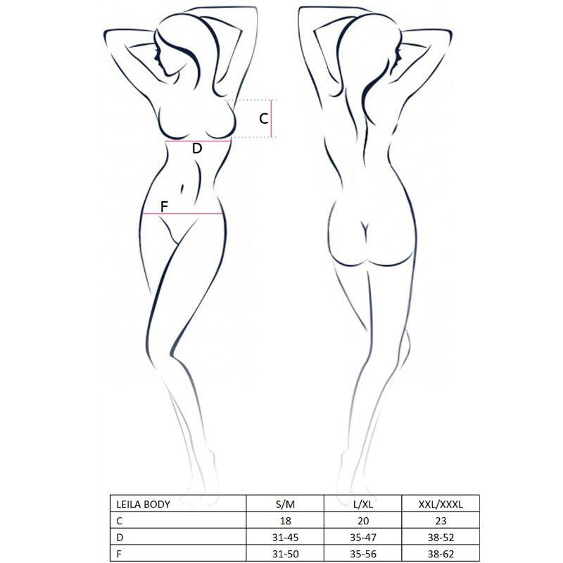 Passion Woman Leila Teddy Black L/Xl 1