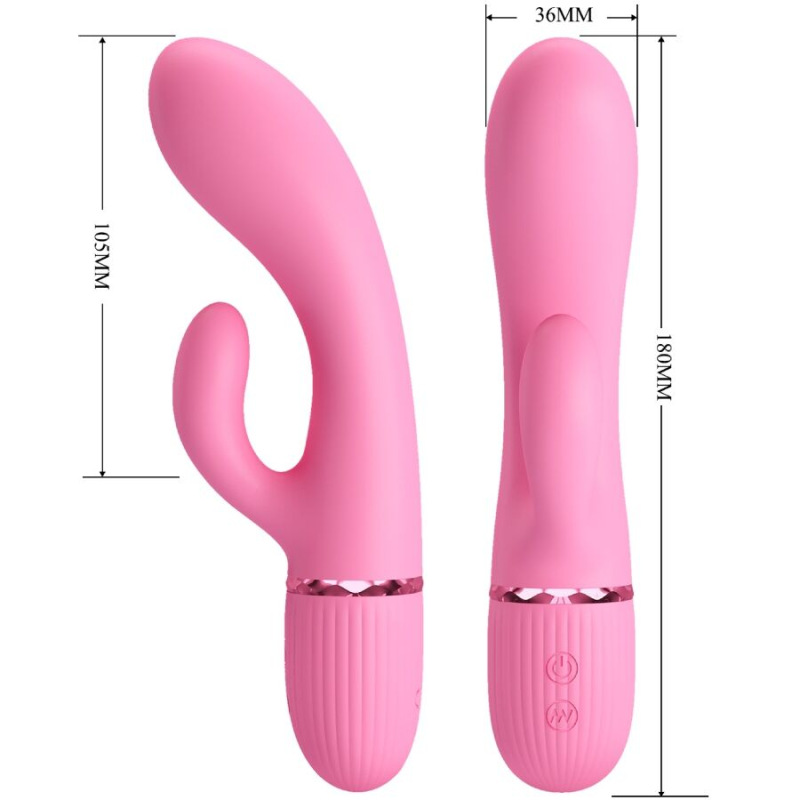 Pretty love - marski rabbit vibrator & g-spot pink 5