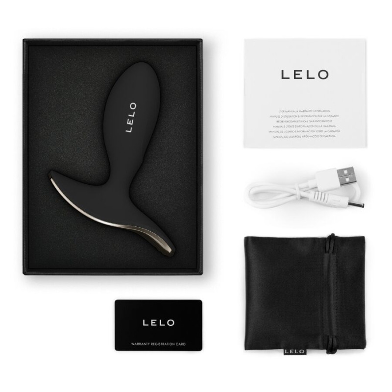 Lelo - surfer 2 unisex anal vibrating plug black 3