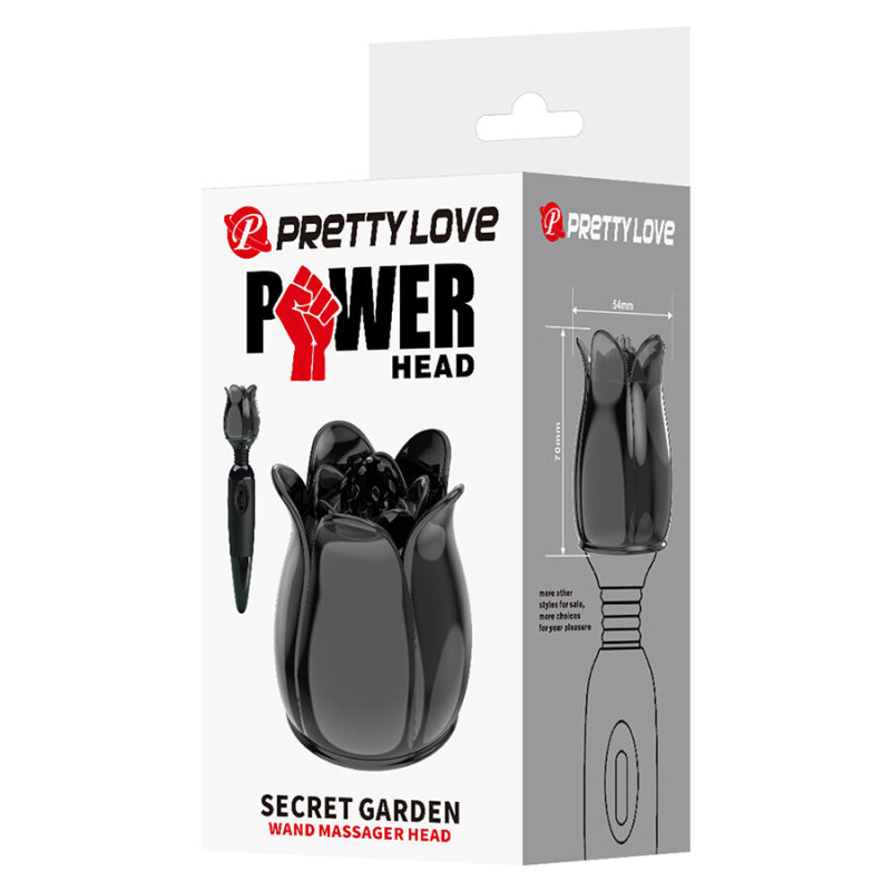 Pretty love - secret garden black massage head 8