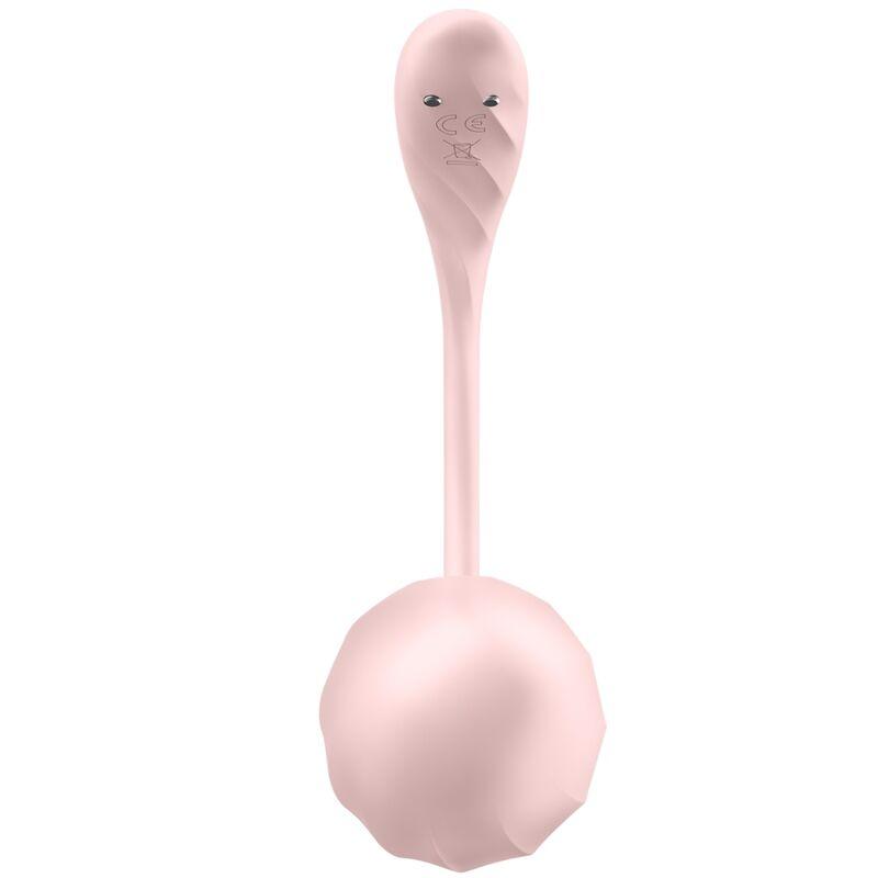 Satisfyer - Ribbed Petal G Point Remote Control Stimulator Rose Free App 2