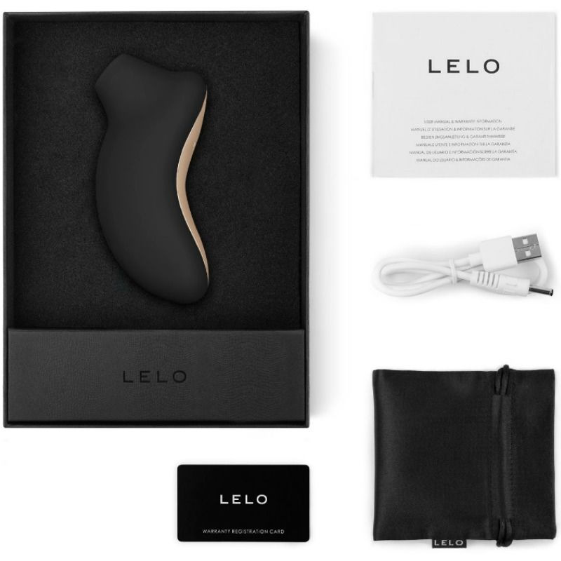 Lelo - clitoris stimulator sona black 3