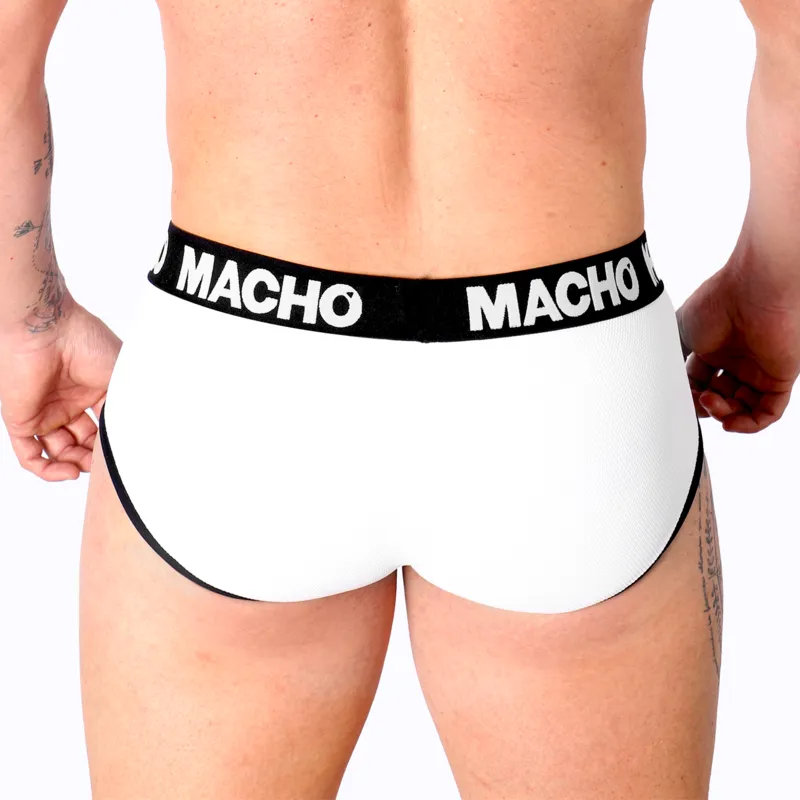 Macho - Ms30bl Slip White L 2