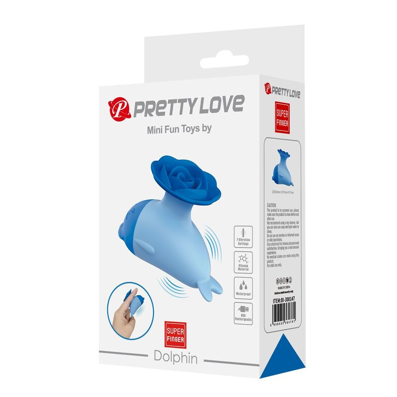 Pretty love - dolphin mini usb rechargeable vibrator 2