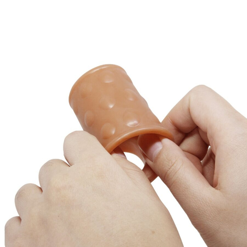 Pretty love - penis sleeve with anal plug natural 4