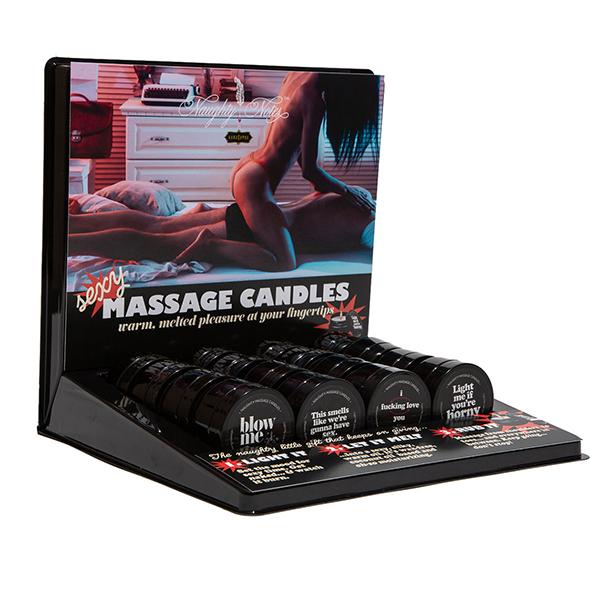 Kama Sutra - Mini Massage Candles (6-Pack) I Fcking Love You