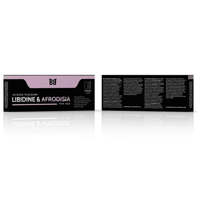 Blackbull By Spartan - Libidine & Afrodisia Intense Pleasure For Her 4 Tablets 2