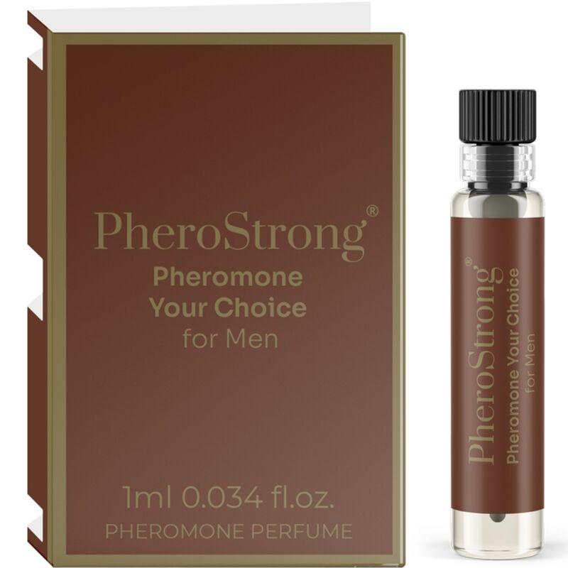 Pherostrong - Pheromone Perfume Your Choice For Men 1ml, Parfúm s Fermónmi
