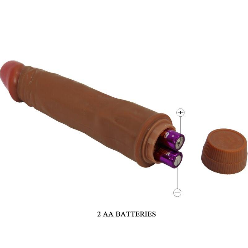 Baile - dwarf realistic vibrator 21 cm mulatto 2