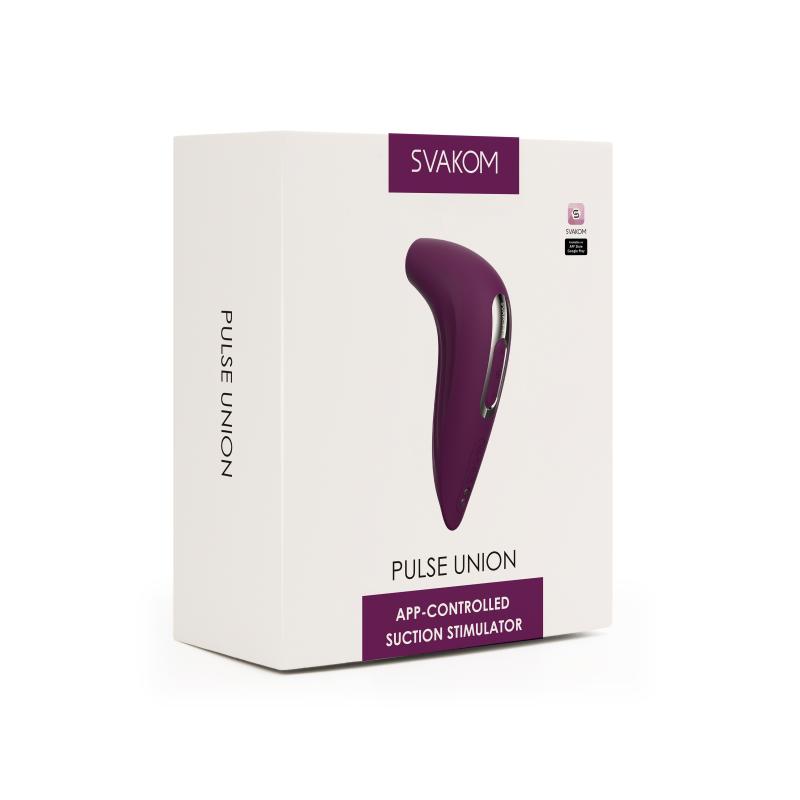 Svakom - Pulse Union App-Controlled Suction Stimulator Viole