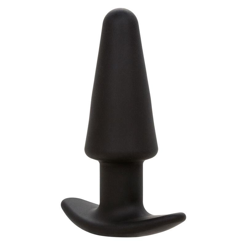 Calexotics - Rock Bottom Tapered Anal Plug 10 Vibraciones Silicone Black 2