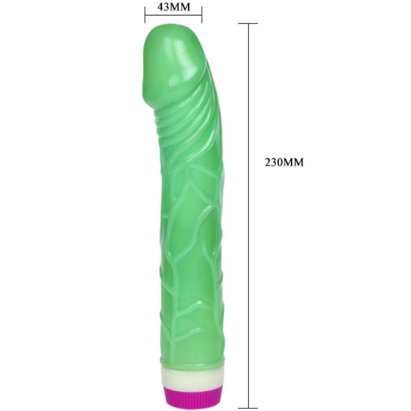 Baile - waves of pleasure vibrator 23 cm green 6
