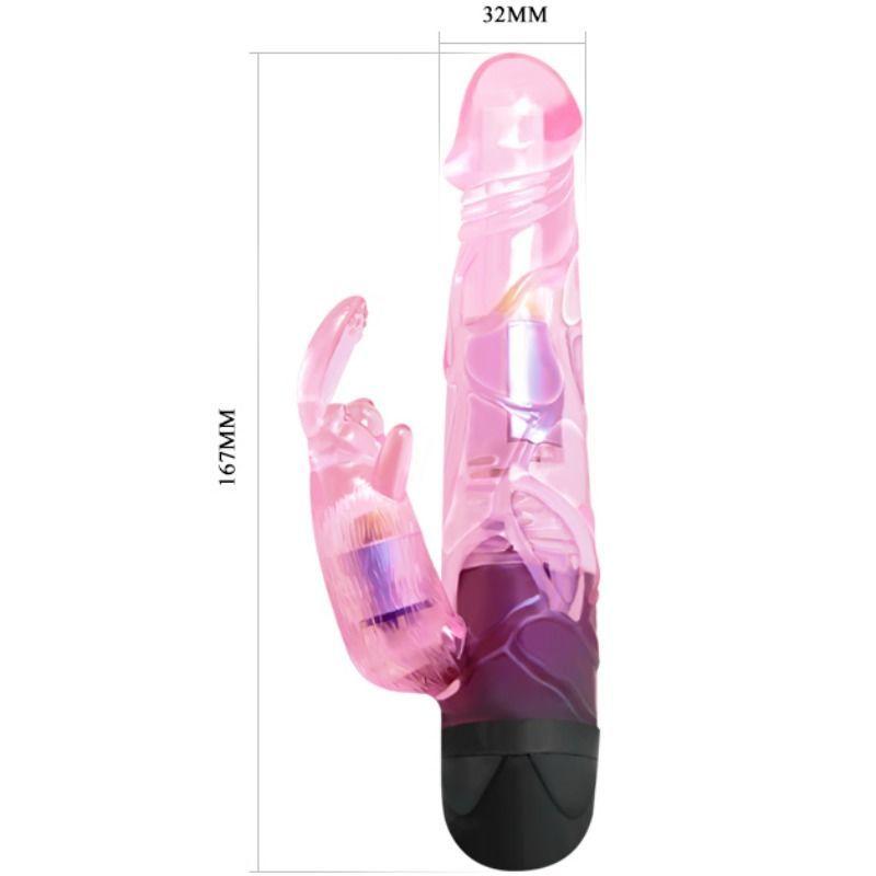 Give You Lover Vibrator With Rabbit Pink 3