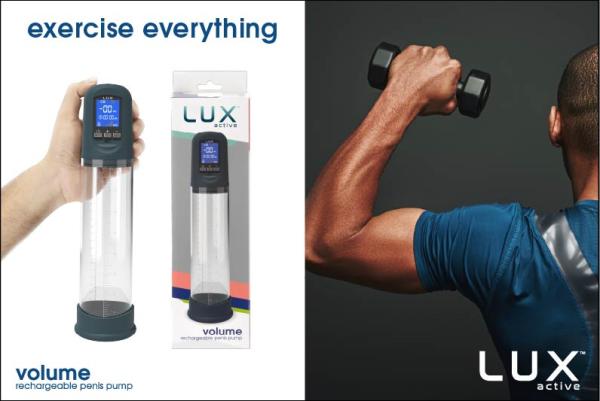 Lux Active - Volume Rechargeable Penis Pump