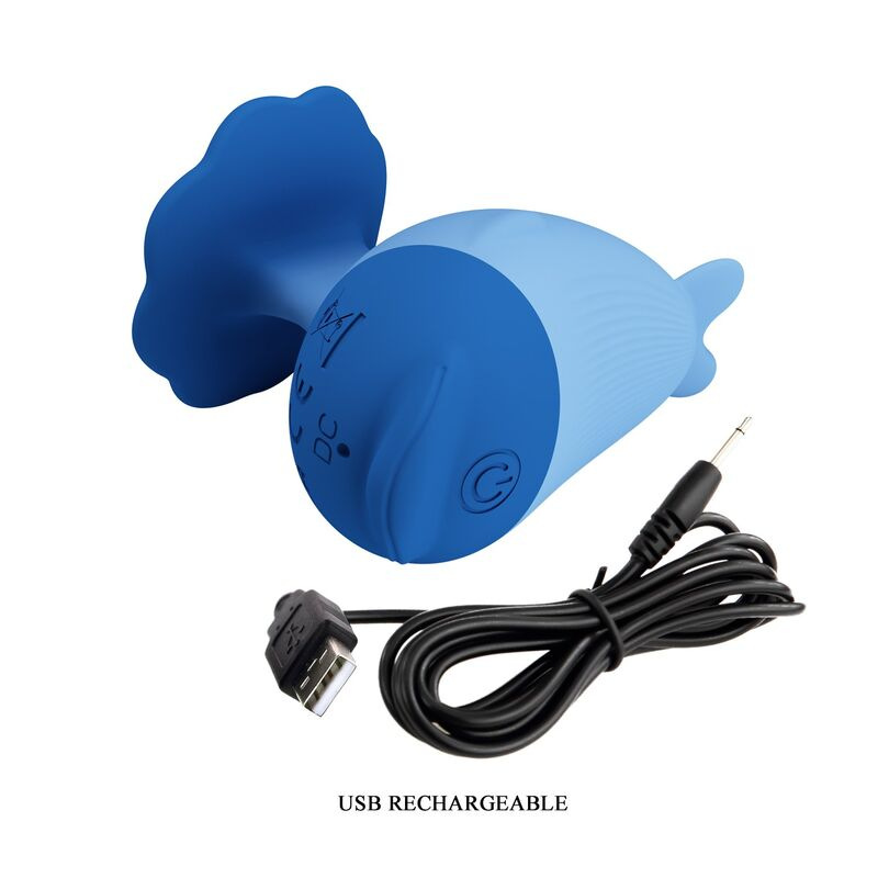 Pretty love - dolphin mini usb rechargeable vibrator 7